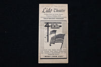 1940'S LIDO THEATRE GALA HOLIDAY PROGRAM - BRONX, NEW YORK - K 1903