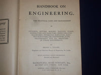 1907 TULLEY'S HANDBOOK ON ENGINEERING 6TH EDITION BY HENRY TULLEY - KD 3155
