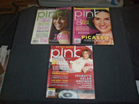 2006-2008 PINK MAGAZINE - LOT OF 7 - GREAT COVERS - TYRA BANKS - O 3160