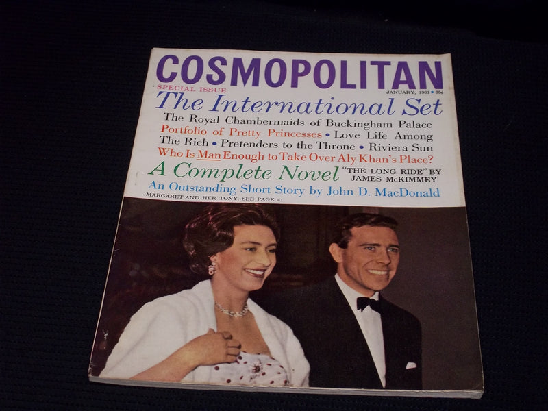 1961 JANUARY COSMOPOLITAN MAGAZINE - PRINCESS MARGARET ANTONY JONES - E 15126