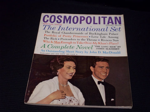 1961 JANUARY COSMOPOLITAN MAGAZINE - PRINCESS MARGARET ANTONY JONES - E 15126