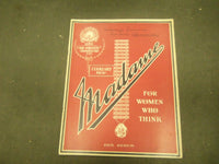 1904 FEBRUARY MADAME MAGAZINE - FOR WOMEN WHO THINK - ST 915