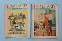 1936-1940 HOME ARTS NEEDLECRAFT MAGAZINE - LOT OF 17 - O 3969