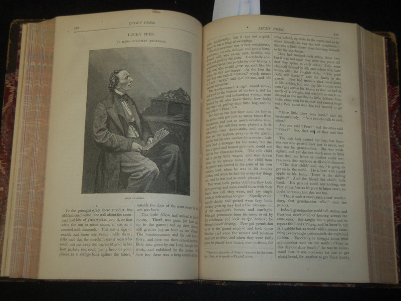1870-1871 SCRIBNER'S MONTHLY MAGAZINE BOUND VOLUME NO. 1 - NICE ILLUS - JC 33
