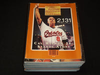BALTIMORE ORIOLES BASEBALL PUBLICATIONS - 21 PIECES - O 3820
