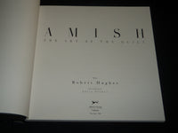 1990 AMISH THE ART OF THE QUILT HARDCOVER BOOK W/ CASE - FIRST EDITION - I 960A
