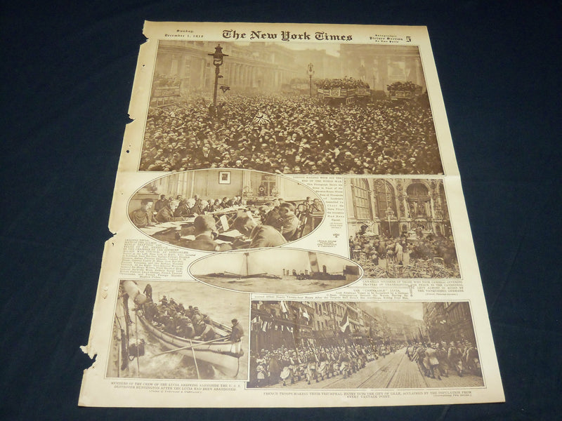 1918 DECEMBER 1 NEW YORK TIMES PICTURE SECTION - HAVASUPAIS TRIBE - NT 8819