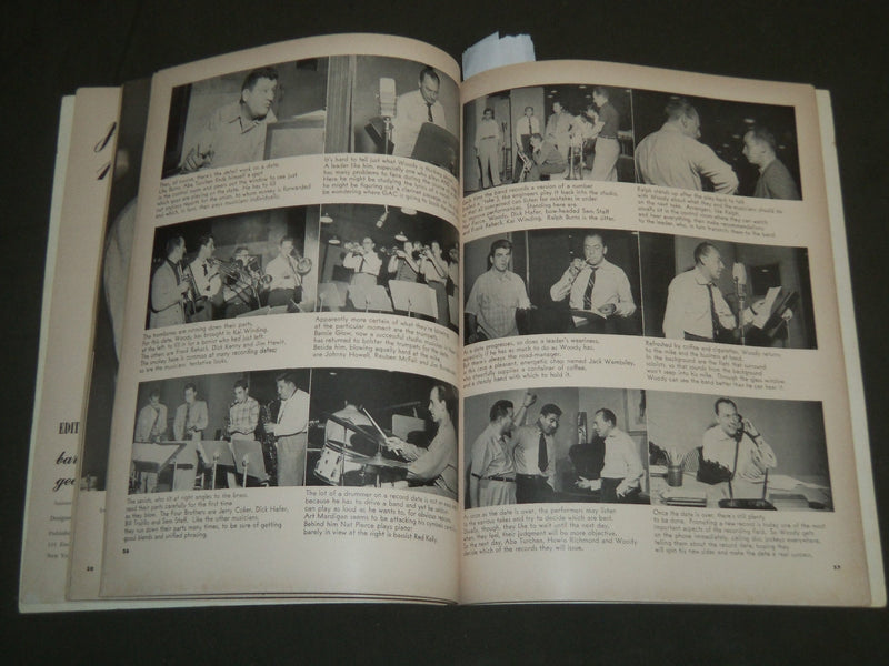 1954 JAZZ MUSIC THE METRONOME YEARBOOK MAGAZINE - GREAT PHOTOS - B 6550