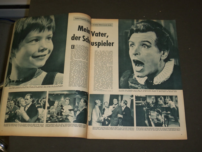 1956 JULY 24 FILM REVIEW (GERMAN) MAGAZINE - NICE PHOTOS, ARTICLES & ADS -B 3974