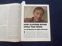 1972 OCT RAMPARTS MAGAZINE -CLIFFORD IRVING INTERVIEW BY ABBIE HOFFMAN- SP 5746Z