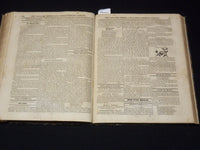 1823-1824 NEW YORK MIRROR AND LADIES GAZETTE BOUND VOLUME NO. 1 - R 89F