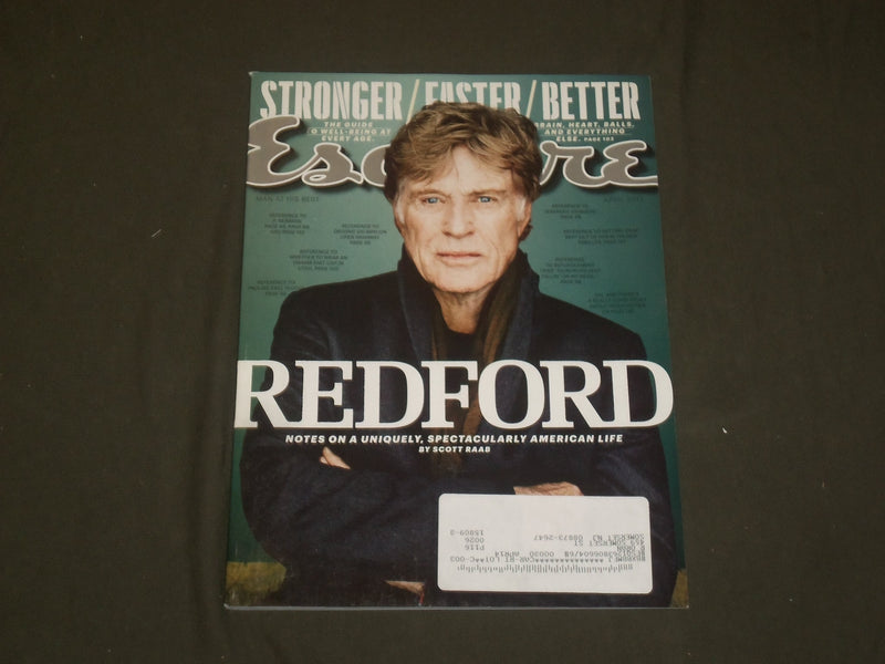 2013 APRIL ESQUIRE MAGAZINE - ROBERT REDFORD COVER - B 1991