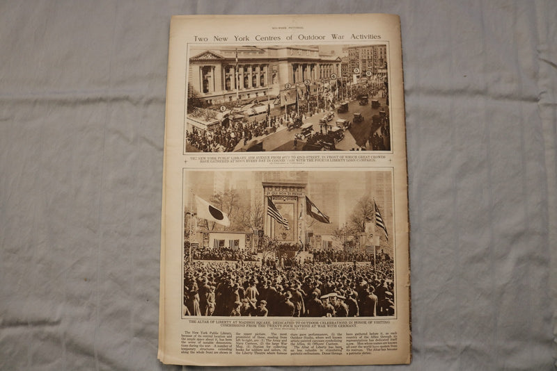 1918 OCT 31 MID-WEEK PICTORIAL MAGAZINE SECTION-MARSHALL FERDINAND FOCH- NP 9264