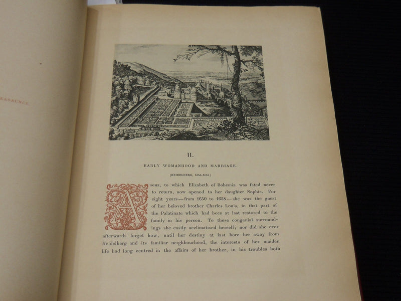 1903 THE ELECTRESS SOPHIA AND HANOVERIAN SUCCESSION 2 VOLUMES - WARD - KD 944I