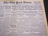 1946 SEPTEMBER 13 NEW YORK TIMES - TRUCK UNION-OWNERS TALK - NT 4234