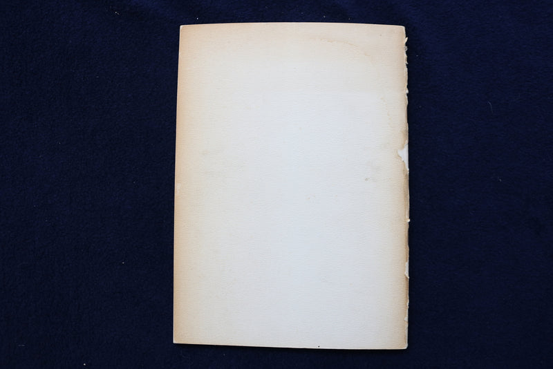 1954 MEMORIAN IRWIN EDMAN 1896-1954 SOFTCOVER BOOK - K 775
