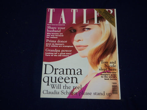 1998 MARCH TATTLER MAGAZINE - CLAUDIA SCHIFFER COVER - SP 9721