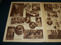 1928 FEBRUARY 5 NEW YORK TIMES PICTURE SECTION - LINBERGH-ROCKEFELLER - NT 9405