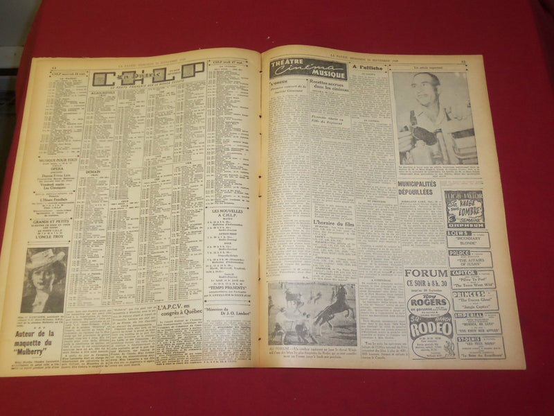1945 SEP 26 LA PATRIE NEWSPAPER-FRENCH-LA RUSSIE VEUT LE CONTROLE DUJAPON-FR1885