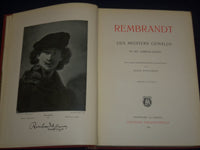 1906 REMBRANDT DES MEISTERS GEMALDE GERMAN BOOK BY ADOLF ROSENBERG - KD 968