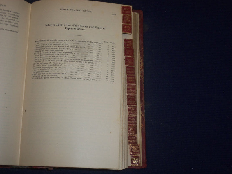 1900 SMULL'S LEGISLATIVE HANDBOOK MANUAL OF PENNSYLVANIA - NICE PHOTOS - KD 2158