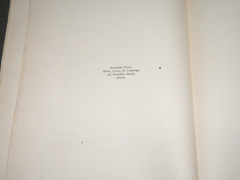 1881 JAMES ABRAM GARTFIELD IN MEMORIAM BOOK BY DANIEL MERRIMAN - J 3160