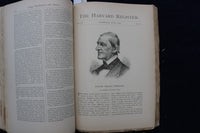 1881 APRIL-JULY THE HARVARD REGISTER ILLUSTRATED MAGAZINE - FINAL ISSUE - K 616