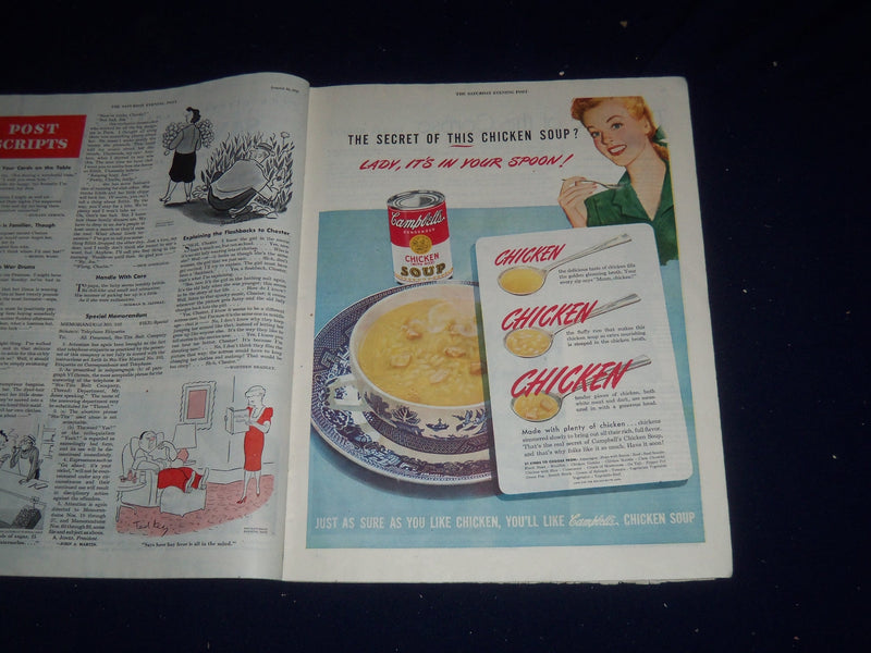 1947 AUG 16 THE SATURDAY EVENING POST MAGAZINE - NORMAN ROCKWELL COVER - SP 5772