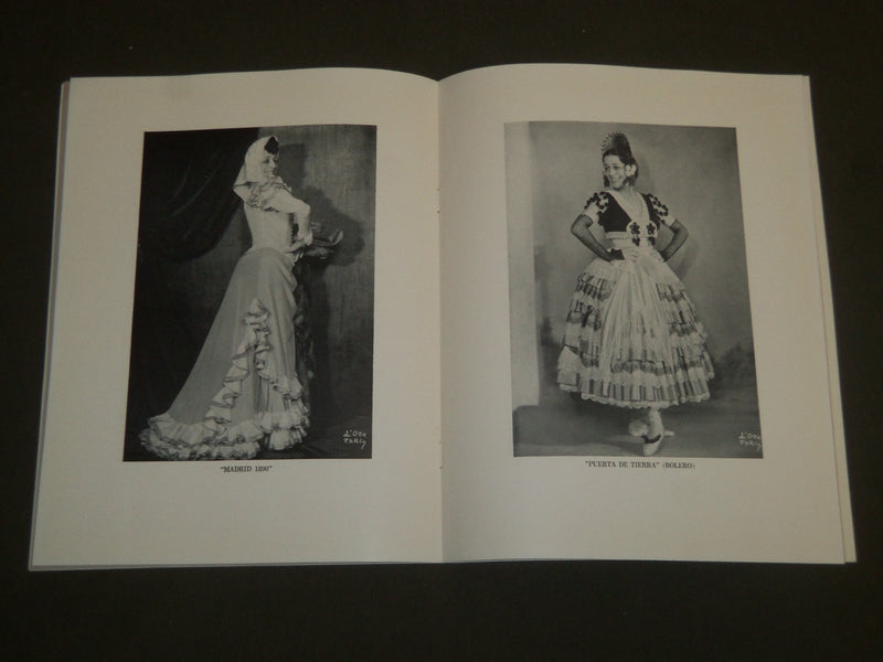 1934-1935 LA ARGENTINA PROGRAMS LOT OF 2 - SPAINS GREATEST DANCER - J 4838
