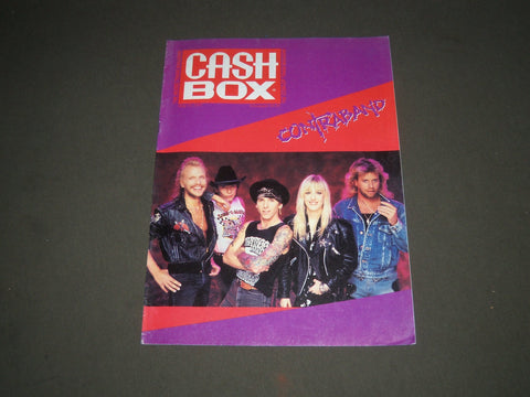 1991 MAY 25 CASHBOX MAGAZINE - CONTRABAND COVER - SP 3563