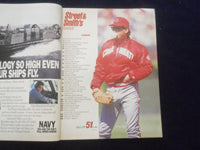 1991 STREET AND SMITH'S BASEBALL MAGAZINE - KELLY GRUBER COVER - SP 1523P