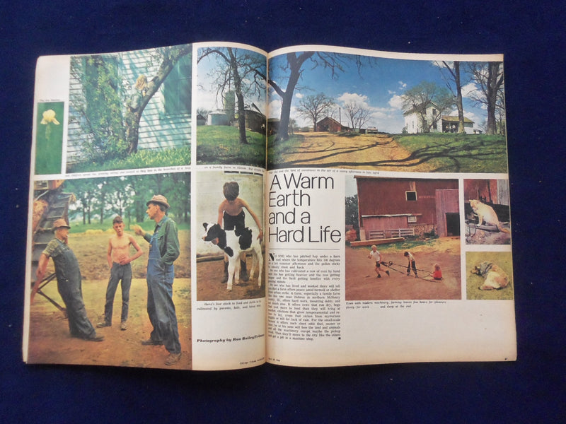 1968 APRIL 28 CHICAGO TRIBUNE MAGAZINE SECTION -SPRING IN THE HEARTLAND- NP 6391