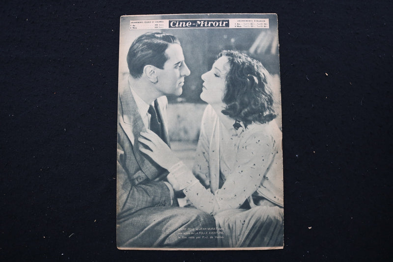 1931 APRIL 3 CINE-MIROIR MAGAZINE - MARLENE DIETRICH COVER - E 25141