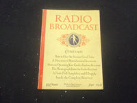 1928 JANUARY RADIO BROADCAST MAGAZINE - NICE COVER, ARTICLES & PHOTOS - B 434L