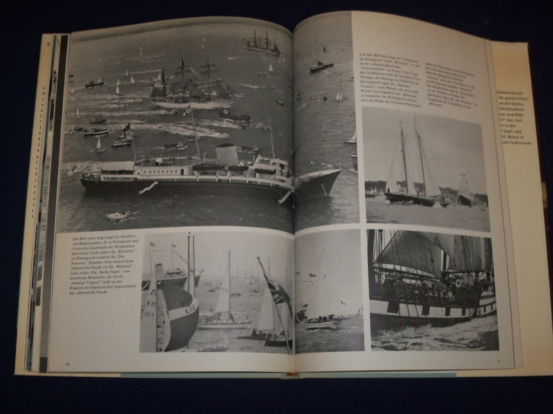 1974 HEIB DIE SEGEL BOOK BY HANS JURGEN HANSEN - GERMAN - GREAT PHOTOS - KD 2737