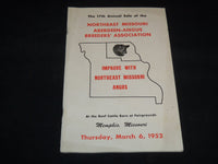 1952 NORTHEAST MISSOURI ABERDEEN-ANGUS BREEDERS' SALE CATALOG - MEMPHIS - J 9102