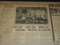 1906 APRIL 23 THE BOSTON HERALD - SAN FRANCISCO BEGINS REGENERATION - BH 295