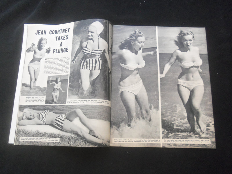 1950 MAY LAFF MAGAZINE - JACKIE WALDRON COVER - SHIRLEY BUCANAN INSIDE - J 7784