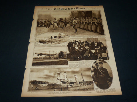 1917 JANUARY 21 NEW YORK TIMES ROTO PICTURE SECTION - ENRICO CARUSO - NT 8980