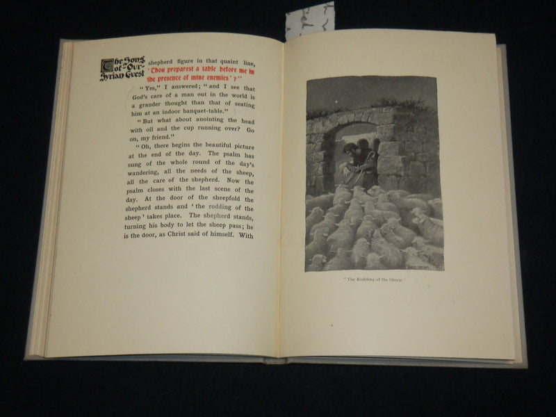 1908 THE SONS OF OUR SYRIAN GUEST-KNIGHT BOOK BY WILLIAM ALLEN KNIGHT - KD 6481