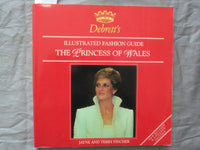 1989 DEBRETT'S THE PRINCESS OF WALES FASHION GUIDE SOFTCOVER BOOK - K 263