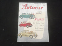 1949 SEPTEMBER 30 THE AUTOCAR MAGAZINE - LONDON SHOW REPORT - BRITISH - J 7834