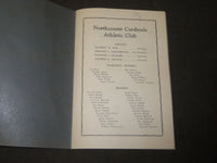 1930 MAY NORTHCENTER CARDINALS ATHLETIC CLUB SPRING DANCE PROGRAM - J 3481