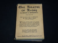 1927 THE THEATRE OF TO-DAY HARDCOVER BOOK BY HIRAM K. MODERWELL - KD 6508