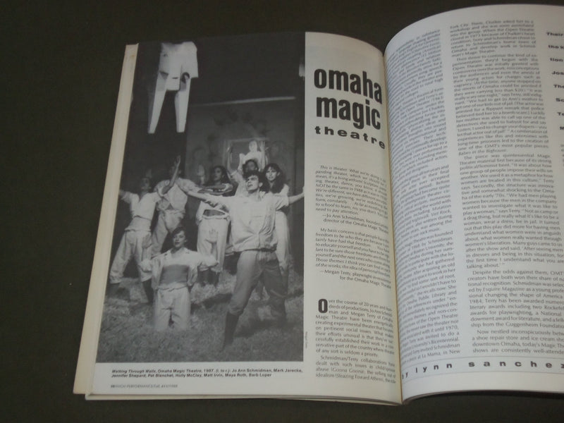 1988 FALL HIGH PERFORMANCE MAGAZINE NO. 3 - LAPD SKID ROW - SP 8547