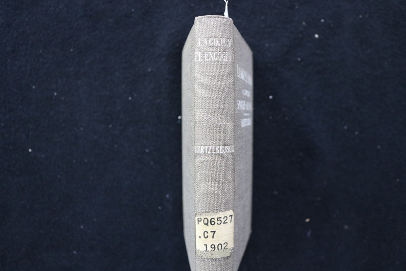 1902 LA COJA Y EL ENCOGIDO HARDCOVER BOOK BY J.E. HARTZENBUSCH- SPANISH - K 3523