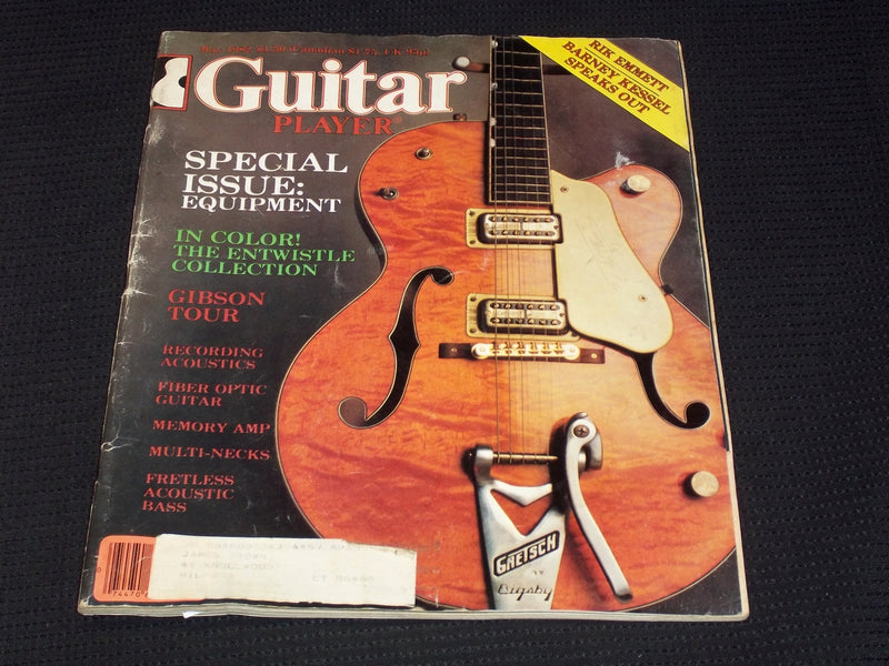 1982 MAY GUITAR PLAYER MAGAZINE - EQUIPMENT ISSUE FRONT COVER - E 7747