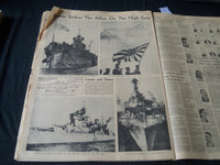1941 DECEMBER 11 PHILADELPHIA INQUIRER NEWSPAPER - U. S. BASES AFIRE - NT 7243