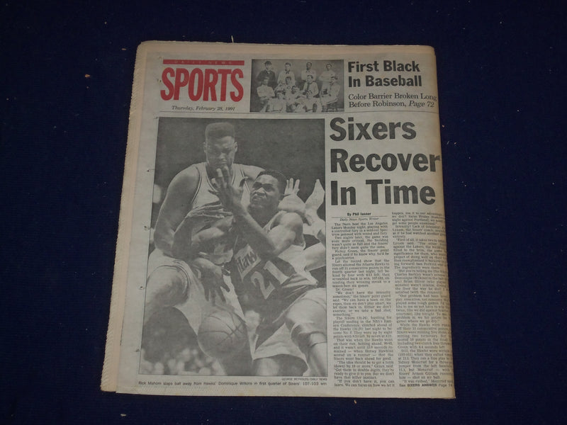 1991 FEBRUARY 28 PHILADELPHIA DAILY NEWS - IRAQ WAR - IT'S OVER - NP 2985