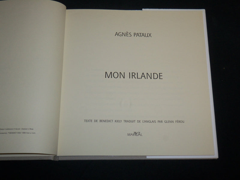 1996 MON IRLANDE AGNES PATAUX FRENCH HARDCOVER BOOK - GREAT PHOTOS - I 2023